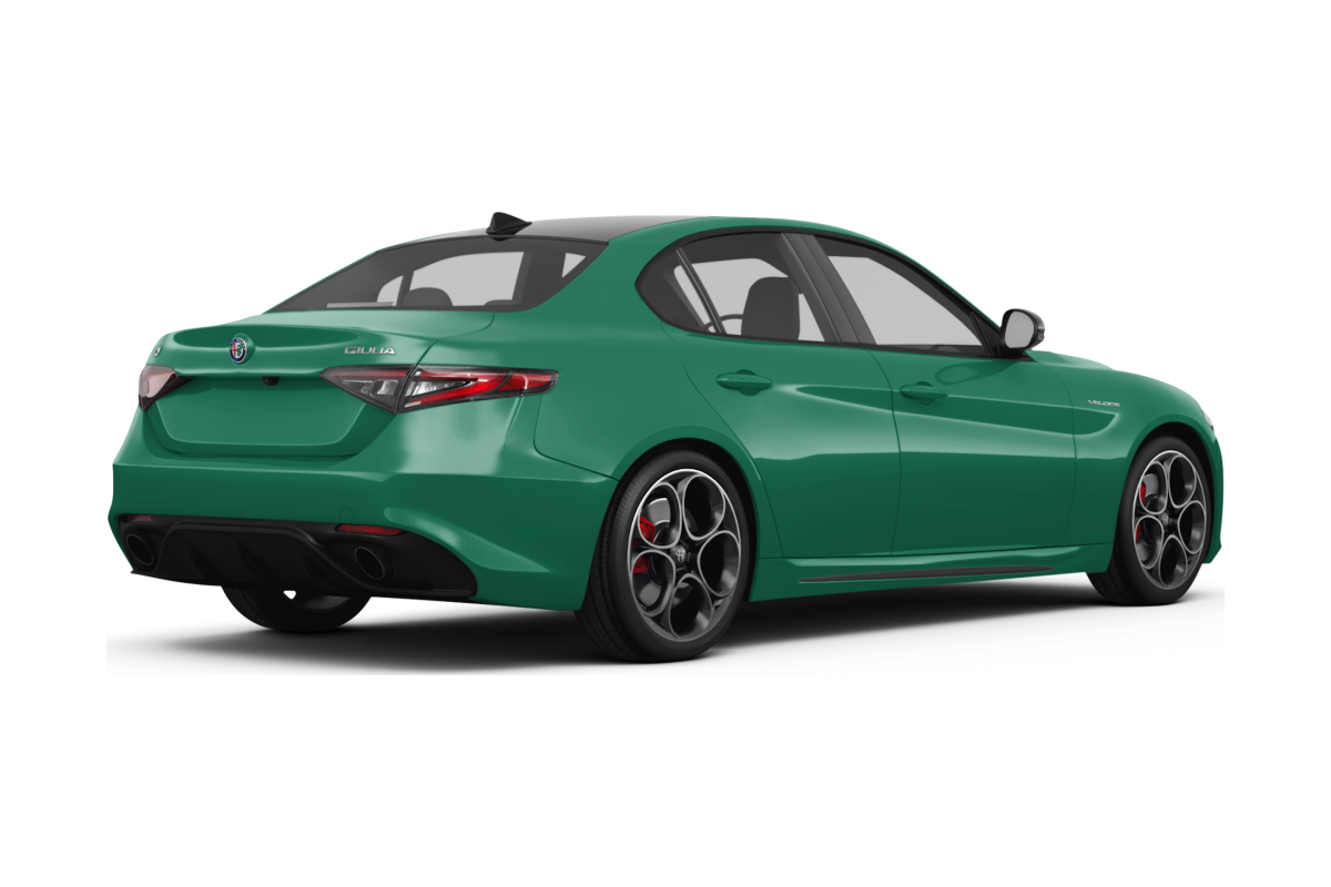 Alfa Romeo Giulia - Back view Alfa Romeo Giulia - Back view
