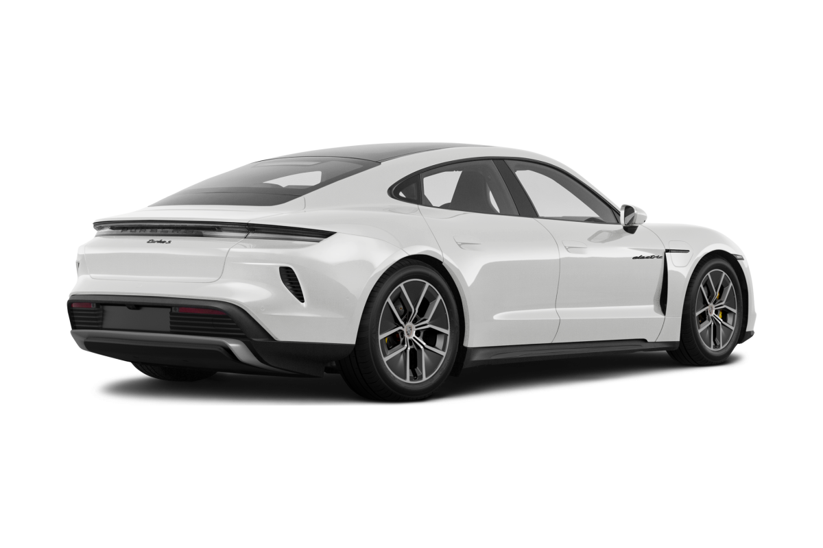 Porsche Taycan - Back view Porsche Taycan - Back view